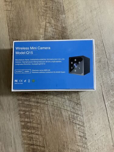 Spy Camera- 4K HD Hidden Camera Mini Wireless Spy Cam Portable WiFi Nanny Cam (6922779099319)